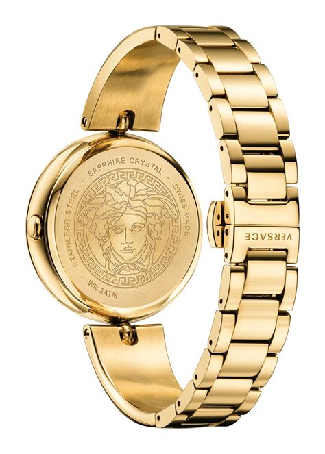 versace gold watches|gold versace watch women.